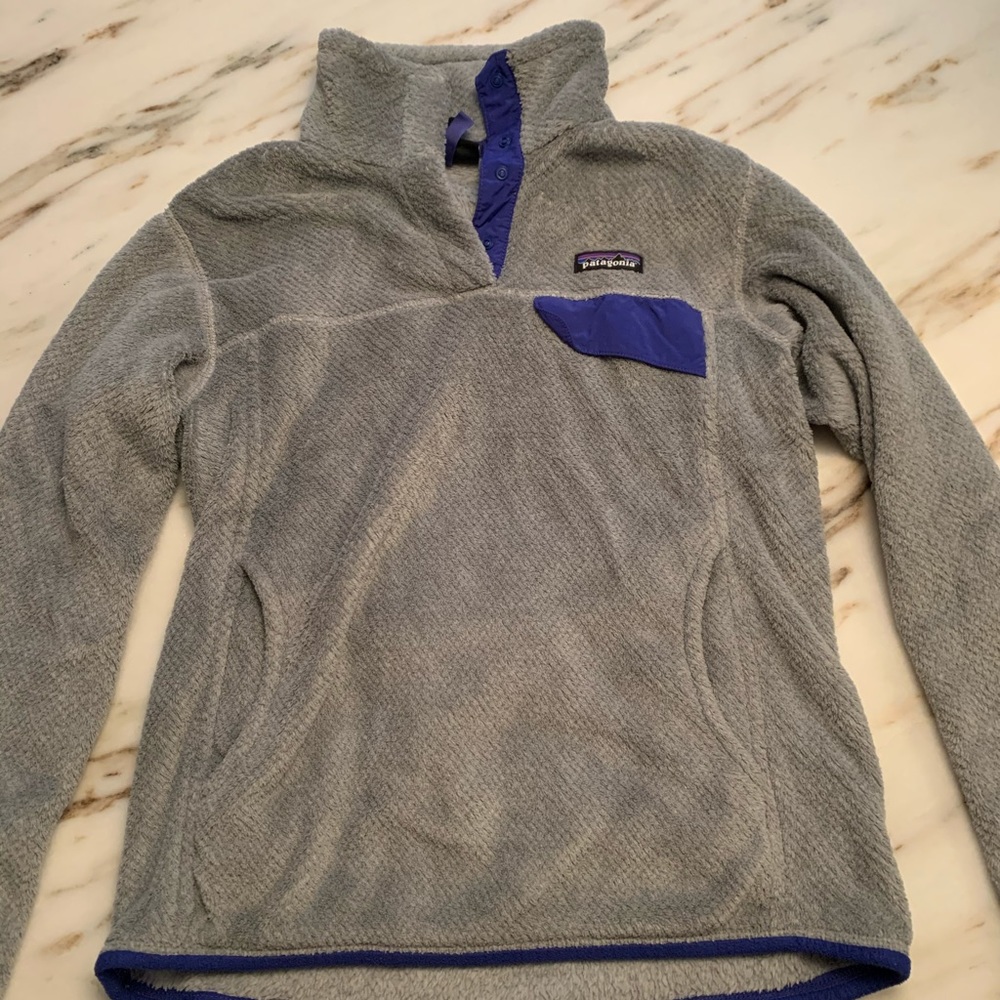 patagonia snap-T fleece pullover